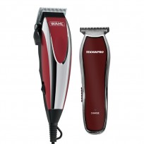 Maquina de Corte 20 Piezas Wahl + Patillera Recargable Re-Touch Teknikpro