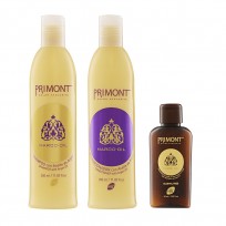 Kit Nutritivo Chico Shampoo + Acondicionador + Serum Maroc Oil Primont