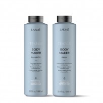 Combo Grande Voluminizador Cabellos Finos Body Maker Lakme