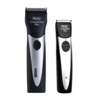 Máquina de Corte Inalámbrica ChromStyle + Patillera Recargable ChroMini Wahl