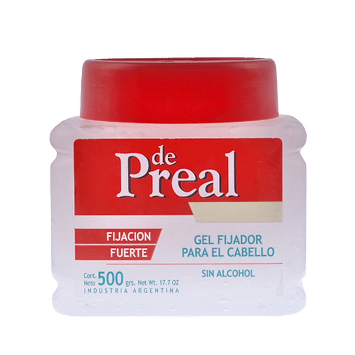 Gel Fijador Para Cabello Sin Alcohol x 500 gr Fijación